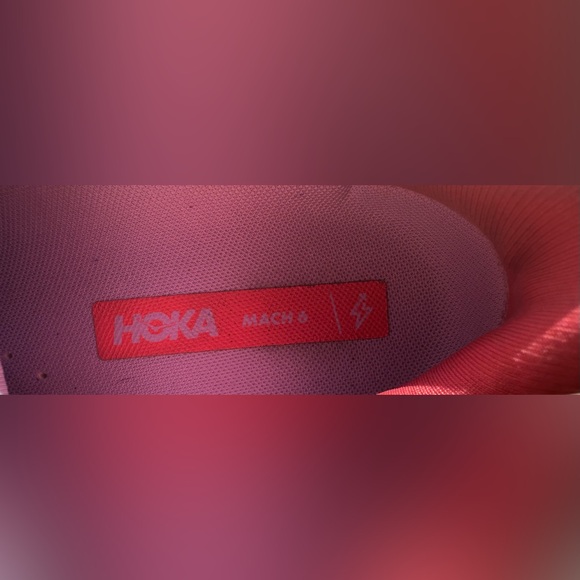 Hoka One One Mach 6 Gray Purple Running Shoes Women’s Size 8.5 B in VGC Clean - Picture 9 of 14